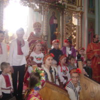 Пасхальне привітання недільної школи.